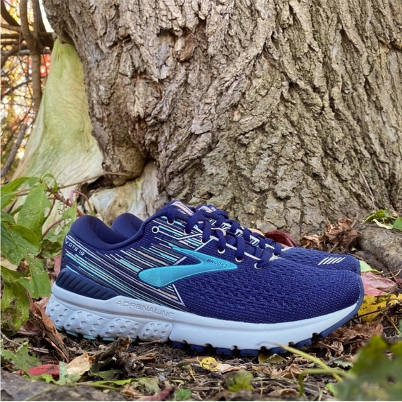 Brooks Shoes - Brooks Blue Adrenaline GTS 19 Athletics Size 8.5
